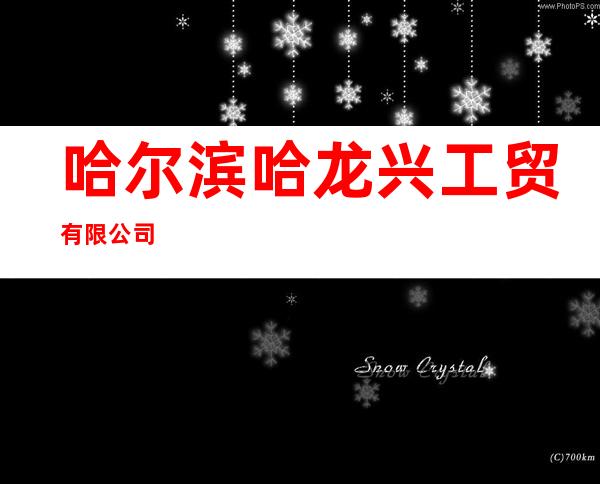 哈尔滨哈龙兴工贸有限公司